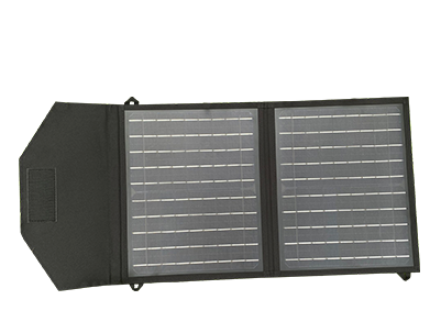 30W Black Sewn Folding Solar Panel